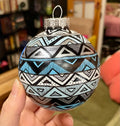 Hand Painted Intricate Colorful Christmas Ornaments