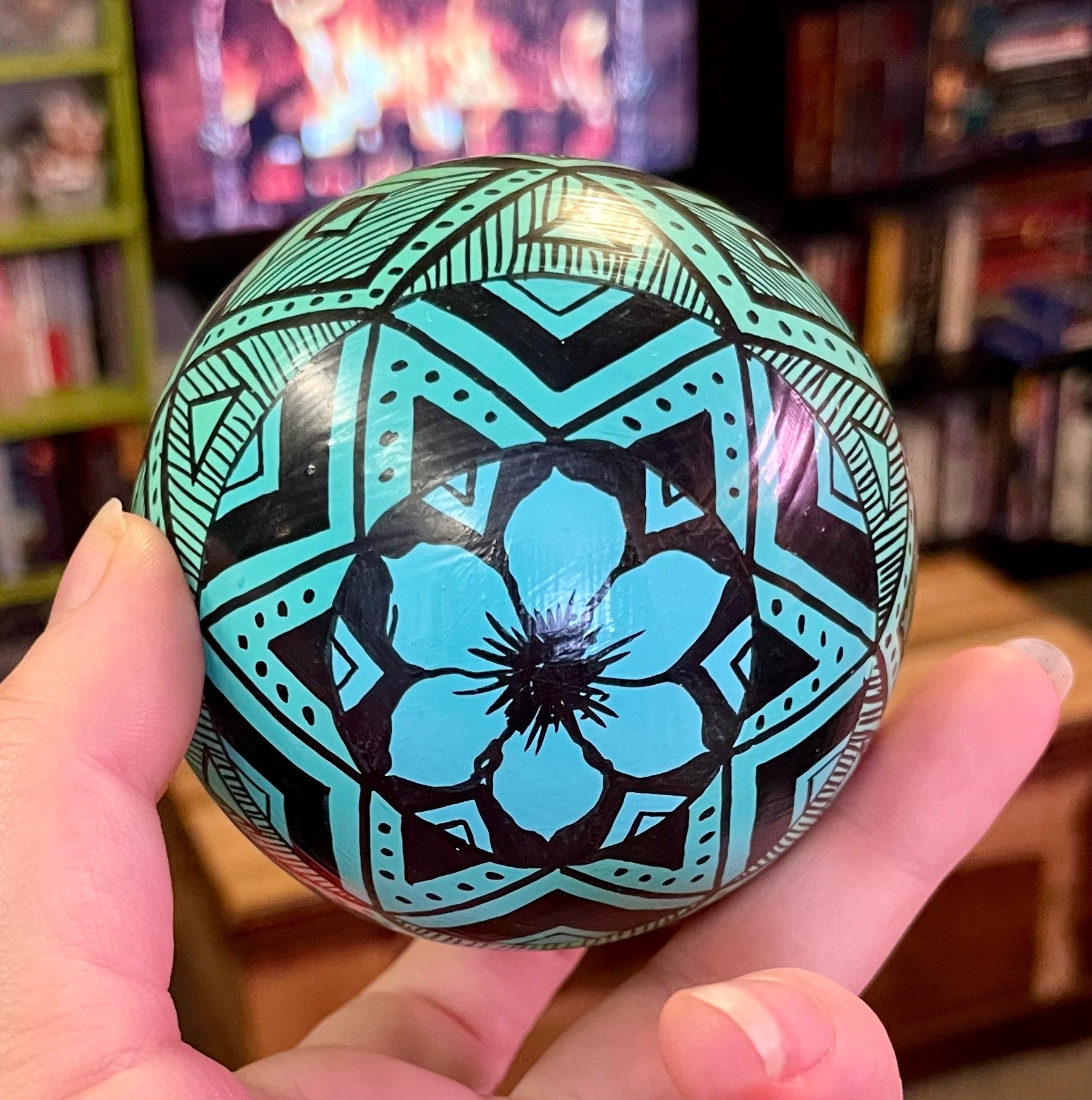 Hand Painted One of a Kind Christmas Ornaments